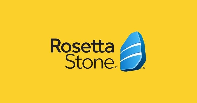 alt text: Hình ảnh giao diện ứng dụng Rosetta Stone trên điện thoại