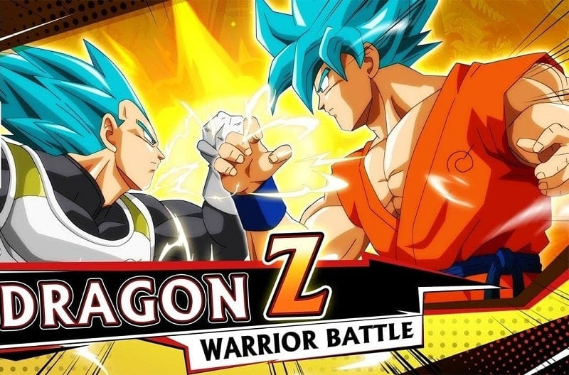 alt text: Hình ảnh Goku trong game Dragon Z Warrior-Ultimate Duel