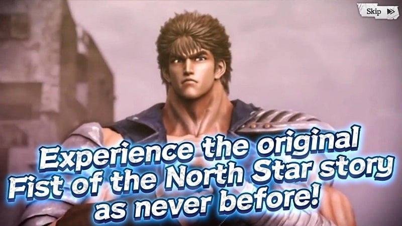 Alt text: Hình ảnh hiển thị danh sách các nhân vật trong game FIST OF THE NORTH STAR.