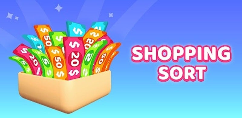 alt text: Hình ảnh hiển thị giao diện game Shopping Sort