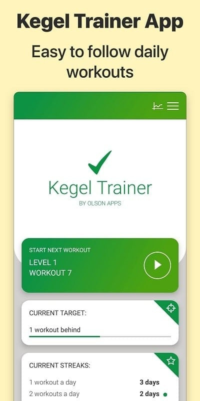 A person performing Kegel exercises as demonstrated in the Kegel Trainer MOD APK app