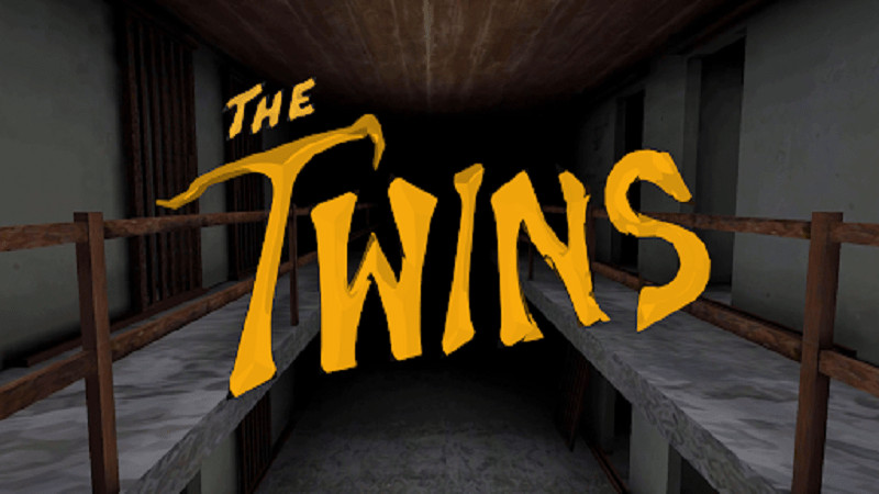 alt text: Hình ảnh minh họa game The Twins, một tên trộm đang lén lút di chuyển trong một căn phòng tối