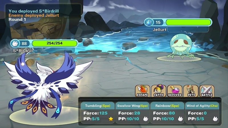 A quest in Monster Storm 2 requiring the player to find and collect items.