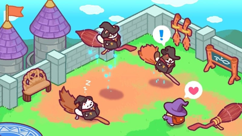 Cat Magic School free gameplay screenshot