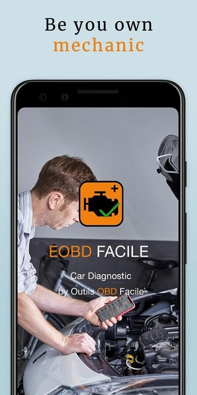 EOBD Facile app scanning for car errors