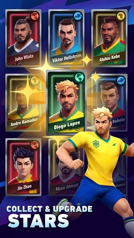 alt text: Hình ảnh minh họa việc cài đặt AFK Football APK trên thiết bị Android