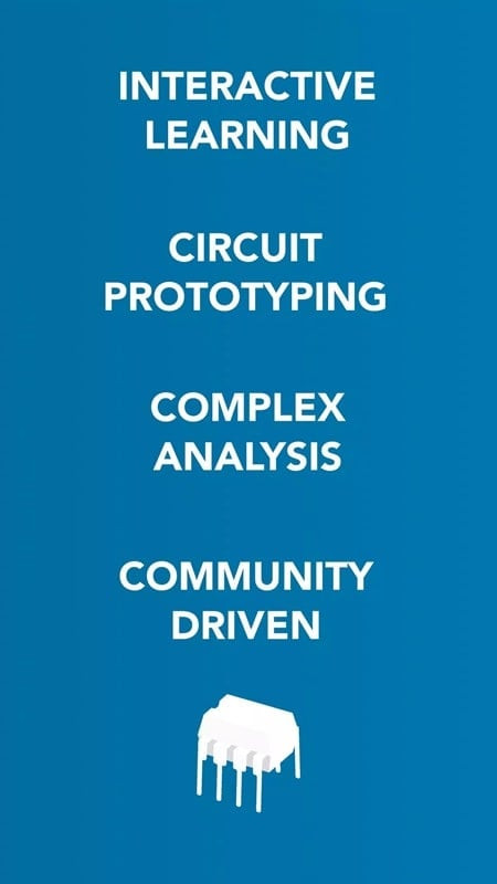 Testing a circuit with an oscilloscope in CRUMB.