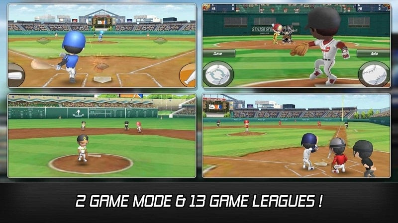 Upgrading a player in Baseball Star.