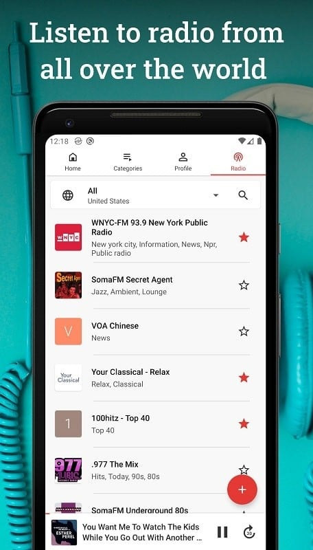 Managing podcasts with playlists