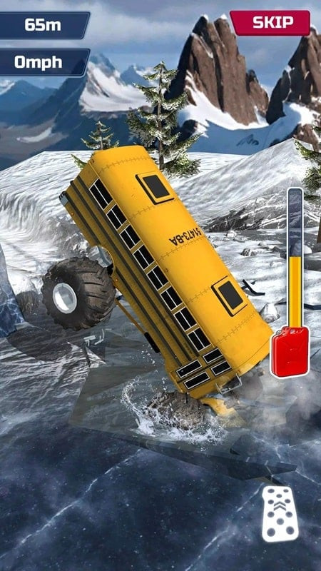 A powerful off-road vehicle in Offroad Climb 4x4 MOD APK.