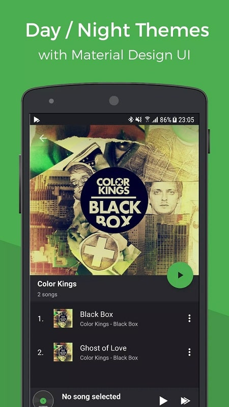 SoundSeeder APK app interface, showcasing radio connection feature