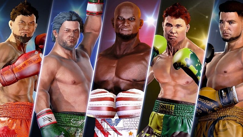 A boxer in Real Boxing 2 MOD APK on an Android phone.