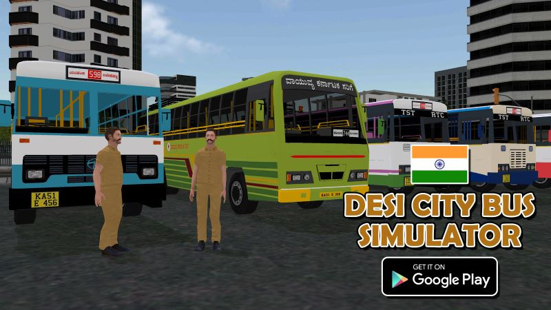 Completing missions and earning rewards in Desi City Bus Indian Simulator