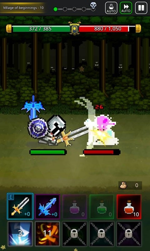 Skills and accessories in Grow SwordMaster