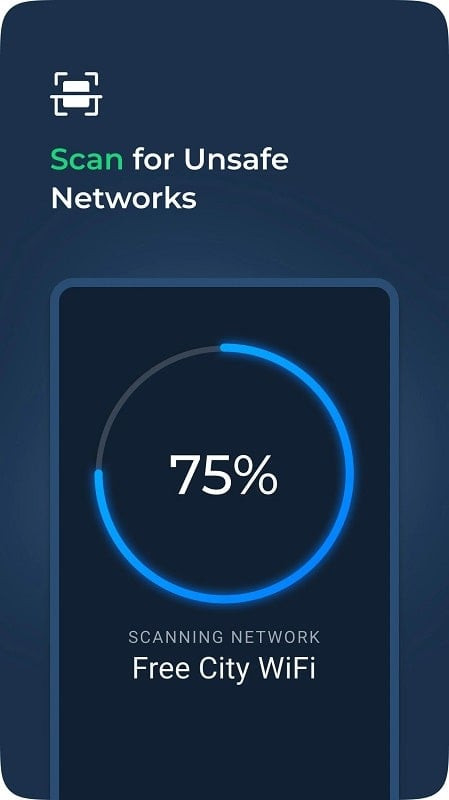 WOT Mobile Security Protection's App Lock feature with various security options like PIN, password, fingerprint, and facial recognition.