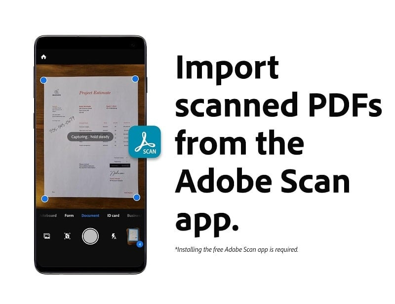 Exporting a PDF file to other formats like Word, Excel, and PowerPoint in Adobe Acrobat Reader.