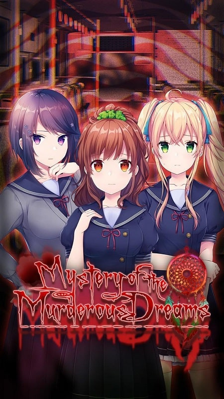 alt text: Nhân vật nam chính trong game Mystery of the Murderous Dreams đang suy nghĩ về lời nguyền