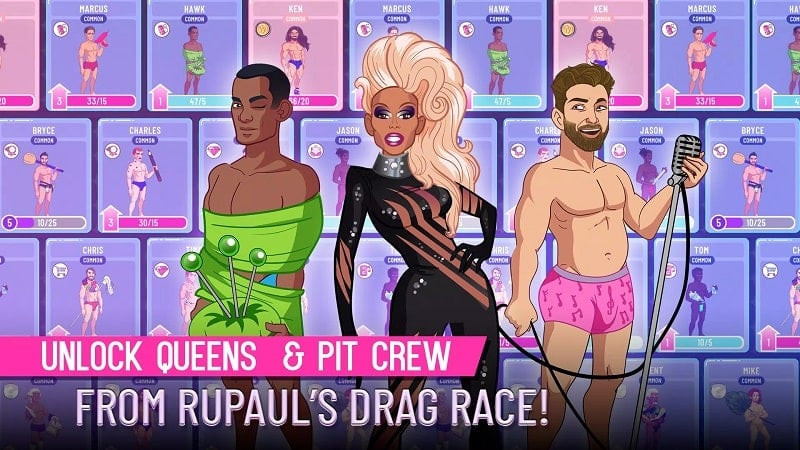 alt text: RuPaul’s Drag Race Superstar MOD APK - Tuyển dụng nữ hoàng drag