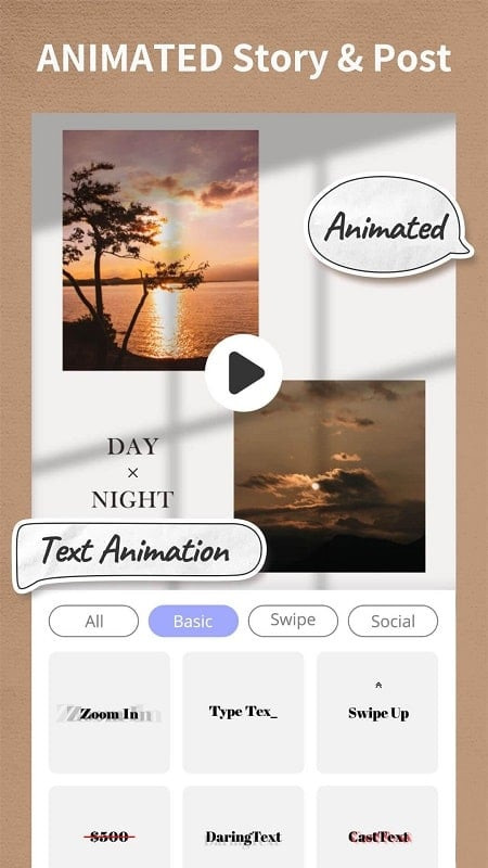 Story Lab MOD APK offers a wide selection of fonts and colors for text.