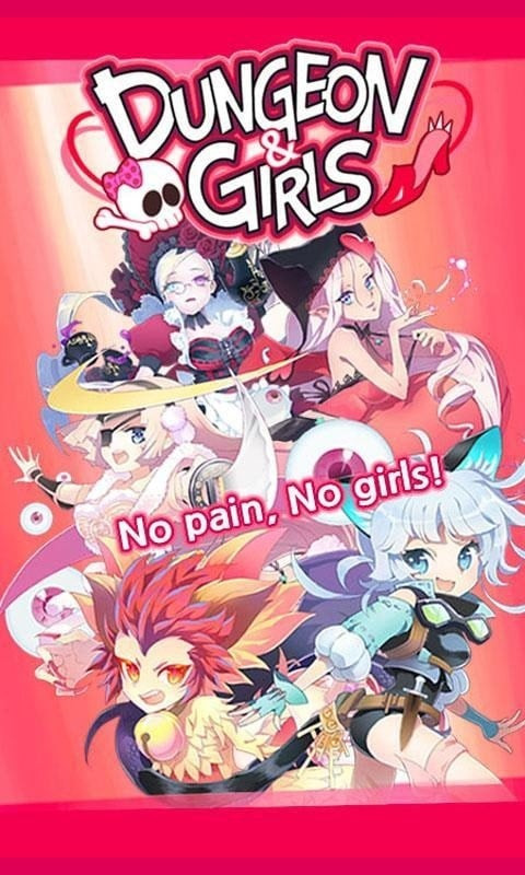 Exploring dungeons in Dungeon & Girls MOD APK