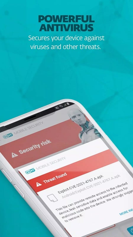 alt text: Tính năng chống trộm của ESET Mobile Security & Antivirus