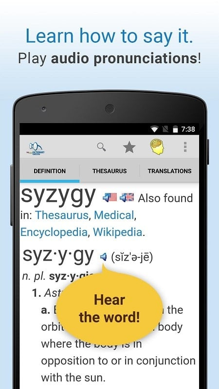 Dictionary Pro free version