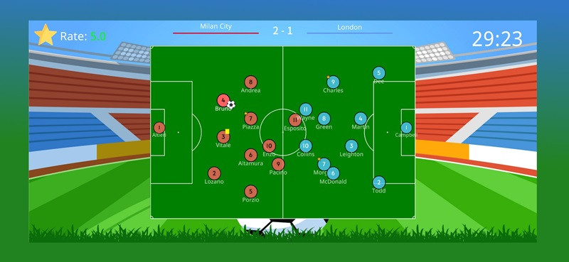 Customizing the referee's appearance in Football Referee Lite