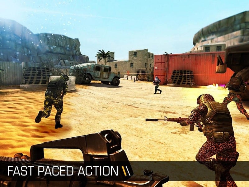 Weapon customization options in Bullet Force MOD APK with various colors and patterns.