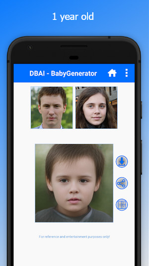 Baby Generator app helps predict a baby's future face