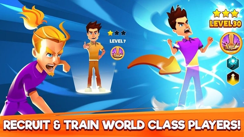 alt="Chế độ chơi tự do trong Hitwicket Superstars MOD APK"