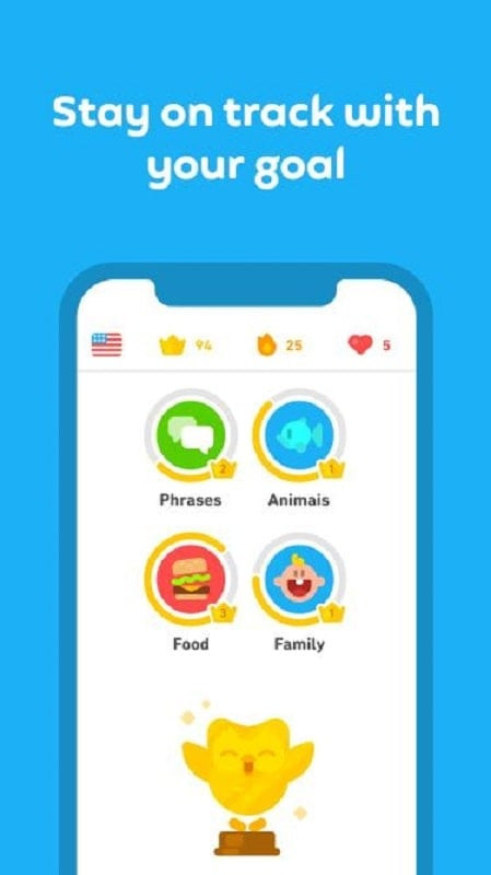 alt=Duolingo MOD trên Android