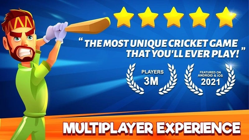 alt="Giao diện game Hitwicket Superstars với tính năng MOD"