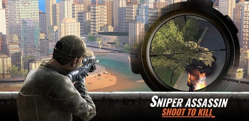 alt="Hình ảnh game Sniper 3D Assassin MOD"