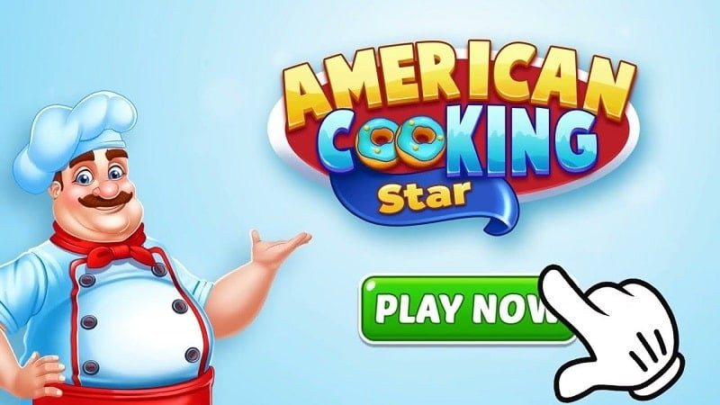 alt="Hình ảnh giao diện game American Cooking Star"