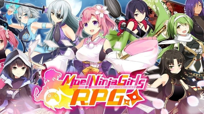 alt="Hình ảnh minh họa game Moe! Ninja Girls RPG"