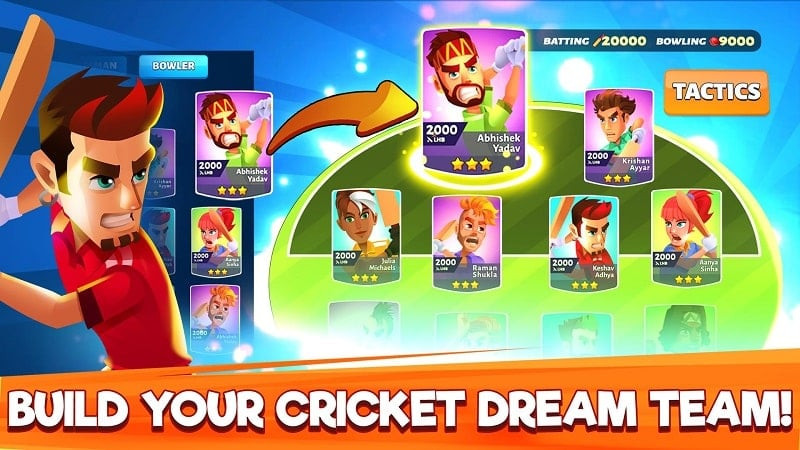 alt="Hình ảnh minh họa Hitwicket Superstars MOD APK trên Android"