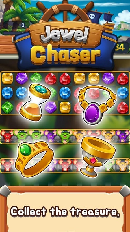 Jewel Chaser on Android screenshot