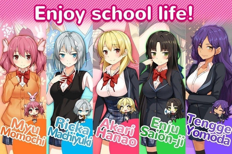 Moe! Ninja Girls RPG MOD APK Screenshot