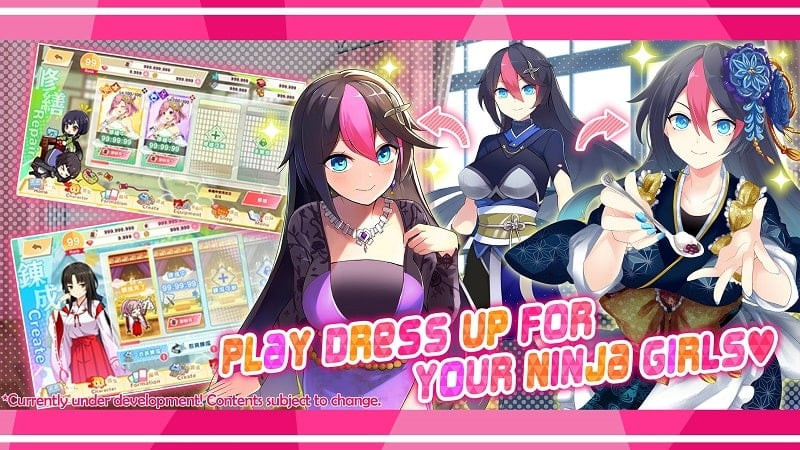 Moe! Ninja Girls RPG Mod Gameplay Screenshot