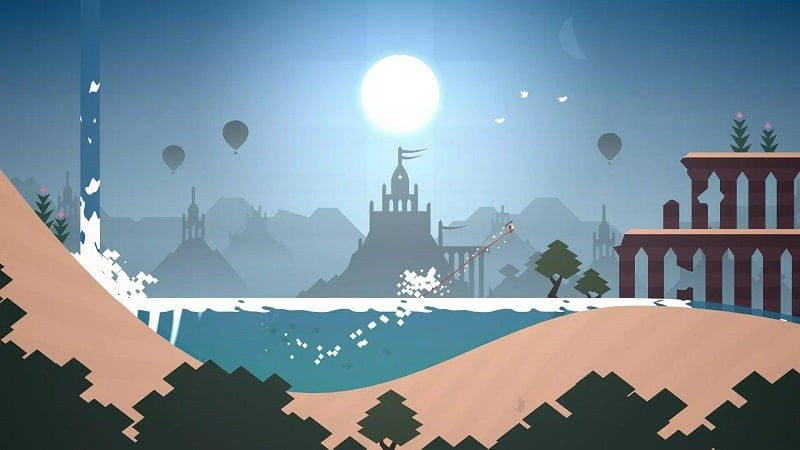 Alto's Odyssey MOD APK - Bay cao