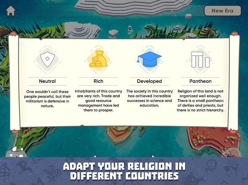 alt=Religion Inc. God Simulator apk free - Trở thành vị thần tối cao