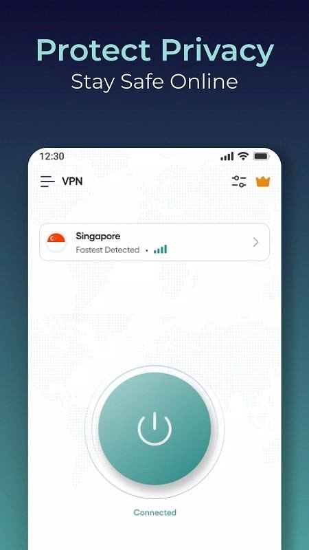 High speeds with Surge VPN MOD APK