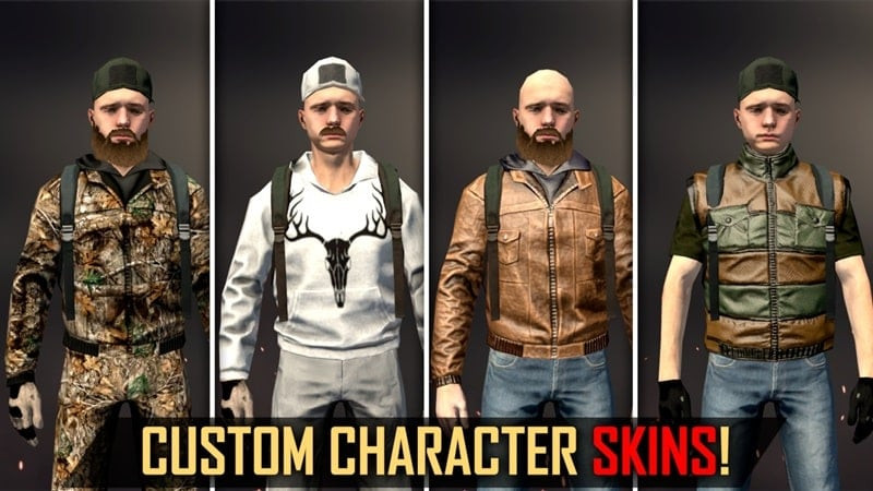 American Marksman MOD APK character customization screenshot