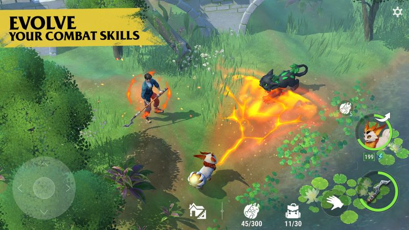 Amikin Survival APK exploration screenshot