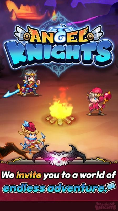 AngelKnights MOD APK download screenshot