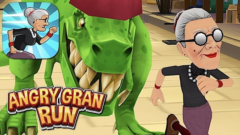 Angry Gran Run MOD APK