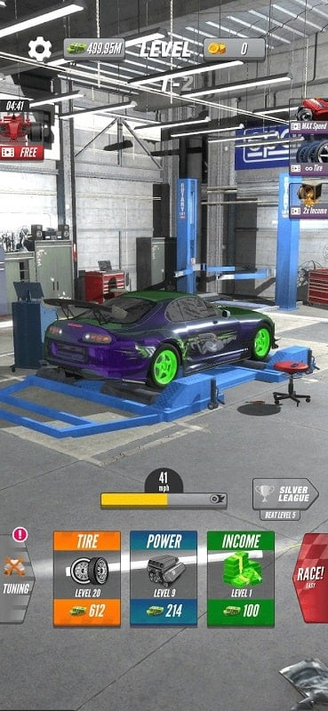 Ảnh chụp màn hình game Dyno 2 Race