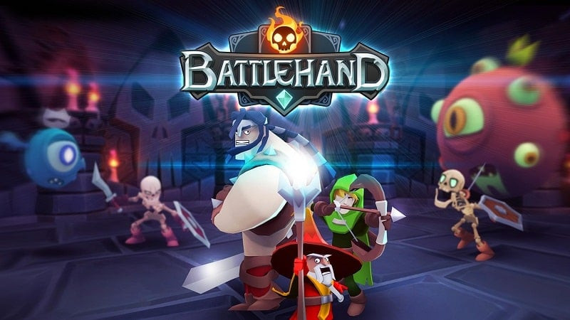 Ảnh minh họa game BattleHand với giao diện chiến đấu