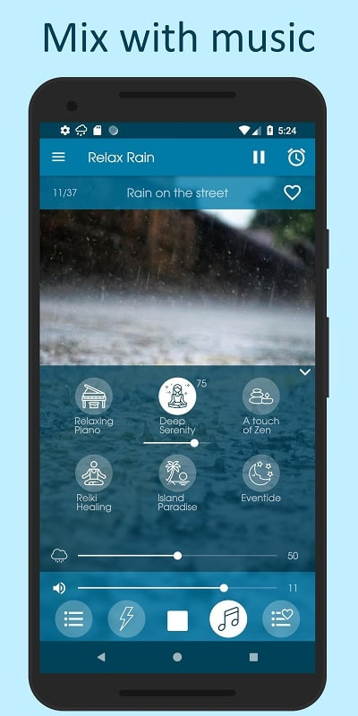 Relax Rain MOD APK free features