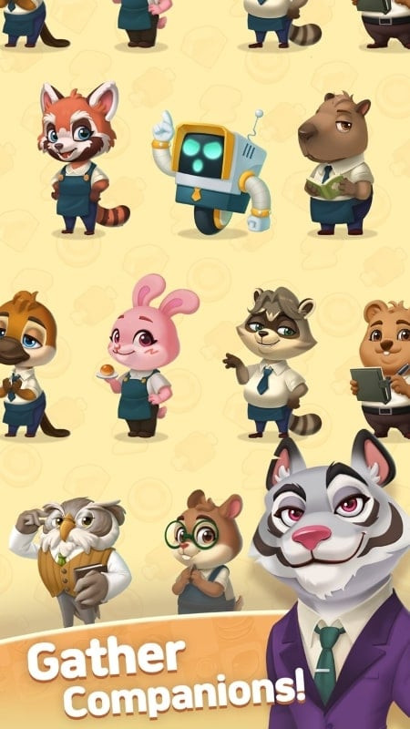 Anipang Merge uncovering secrets gameplay screenshot